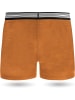 Normani Outdoor Sports 3er Pack Herren Merino Boxershorts Unterhose in Orange