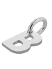 Adeliás Unisex Anhänger – Buchstabe N Buchstabenanhänger aus 925 Silber in silber