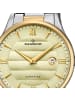 Candino Analog-Armbanduhr Candino Classic silber, gold groß (ca. 41mm)