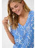 Cream Kurzarm-Bluse CRTiah Regular fit in Blue Toile