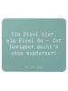 Mr. & Mrs. Panda Mousepad Spruch Designer Pixel Kunst mit Spruch in Meeresbrise