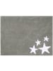 Happy Decor Kids Teppich  "Four Stars" in Grau - 160x120  cm