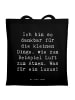 Mr. & Mrs. Panda Einkaufstasche Spruch Dankbarkeit für kleine Di... in Schwarz