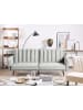 Beliani Schlafsofa VIMMERBY in Grau - (W) 212 x (H) 90 x (L) 80 cm