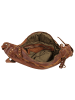 X-ZONE Crossover Bag echt Leder in cognac