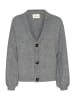 Cream Strickjacke CRHoliday Straight fit in Asphalt Melange