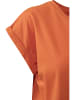 Urban Classics Urban Classics Damen Ladies Extended Shoulder Tee in rust orange