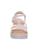 rieker Keilsandalette in beige