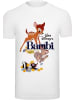 F4NT4STIC T-Shirt Disney Bambi Poster in weiß
