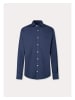 Hackett London Hemd in Marine