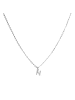 Luxenter silver-plated alphabet necklace