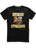 Garfield T-Shirt "It's Not Logical It's Just Our Policy T-Shirt" in Schwarz