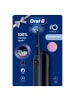 Oral-B Elektrische Zahnbürste "iO2 + 12 Aufsteckbürsten Sanfte Reinigung" in Blau