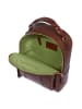 The Bridge Brigida City Rucksack Leder 30 cm in marrone