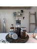 Chic Antique Küchenreibe mit extra Deckel in Silber | Klar