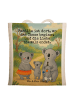 Mr. & Mrs. Panda Tasche Koala Familie Design mit Spruch in Weiß