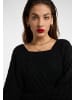 faina Damen Strickpullover in Schwarz