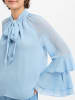 Vera Mont Schluppenbluse in hellblau