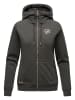 Marikoo Kapuzensweatjacke Setsunaa in Dark Grey Melange