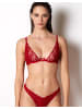 Scandale Eco-lingerie Plunge Bh in Scandale Red