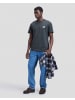 Lee T-Shirt Workwear Crew in Washed Black