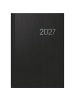 BRUNNEN Buchkalender 796 A5 1 Woche/2 Seiten Balacron schwarz 2027