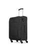 Franky Melbourne 3.0 4-Rollen Trolley 69 cm mit Dehnfalte in black