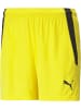 Puma Sporthose "TeamLIGA Shorts W" in Gelb