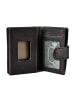 Jekyll & Hide Geldbörse RFID Schutz Leder 6.5 cm black