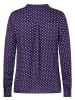 More & More Punktebluse in little dots print pure purple