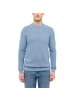 Mustang Strickpullover in Mittelblau