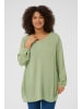 KAFFE curve Langarm-Bluse KCami Regular fit in Oil Green