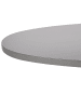 Beliani Esstisch ORISTANO in Grau/Braun - (W) 100 x (H) 75 x (L) 190 cm