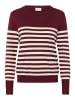 Kaffe Strickpullover KAlizza Regular fit in Windsor/Turtledove Half Stripe