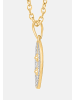 Diamant Exquis Halskette aus 585 Gelbgold mit Diamant