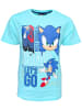 Sonic T-Shirt Sonic The Hedgehog in Hellblau