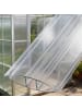 relaxdays 9 x H-Profil in Transparent - 121 cm