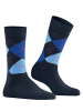 Burlington Socken 1er Pack in Dunkelblau/Marine/Hellblau