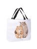 Mr. & Mrs. Panda Tasche Bären Liebe ohne Spruch in Weiß