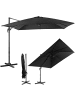 COSTWAY Sonnenschirm 300x300cm in Schwarz