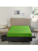 REDBEST Single-Jersey Boxspring-Spannbettlaken Denver in apfelgrün