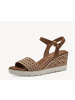 Tamaris Sandalette in braun