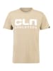 CLN Athletics T-Shirt Promo in beige