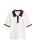 Marc O'Polo DENIM Poloshirt mit Struktur slim in Offwhite