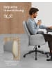 SONGMICS HOME Bürostuhl Laela in taubengrau - (B)70 x (H)(101-109) x (T)70 cm