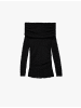 KOTON BLUSE LS in Schwarz