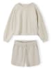 Minoti 2-tlg Bluse & Shorts 30SCUBA304 in Beige