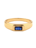 KUZZOI Ring 925 Sterling Silber in Gold