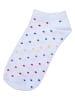 Urban Classics Socken in white/black/hibiskuspink