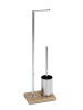 Wenko Stand WC-Garnitur Marla, Stand WC-Garnitur Mod. Marla in Chrom